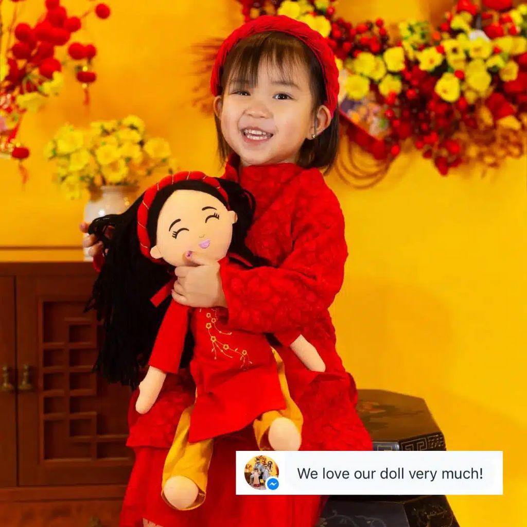 Joeydolls - Vietnamese 'Hoa' Cultural Doll