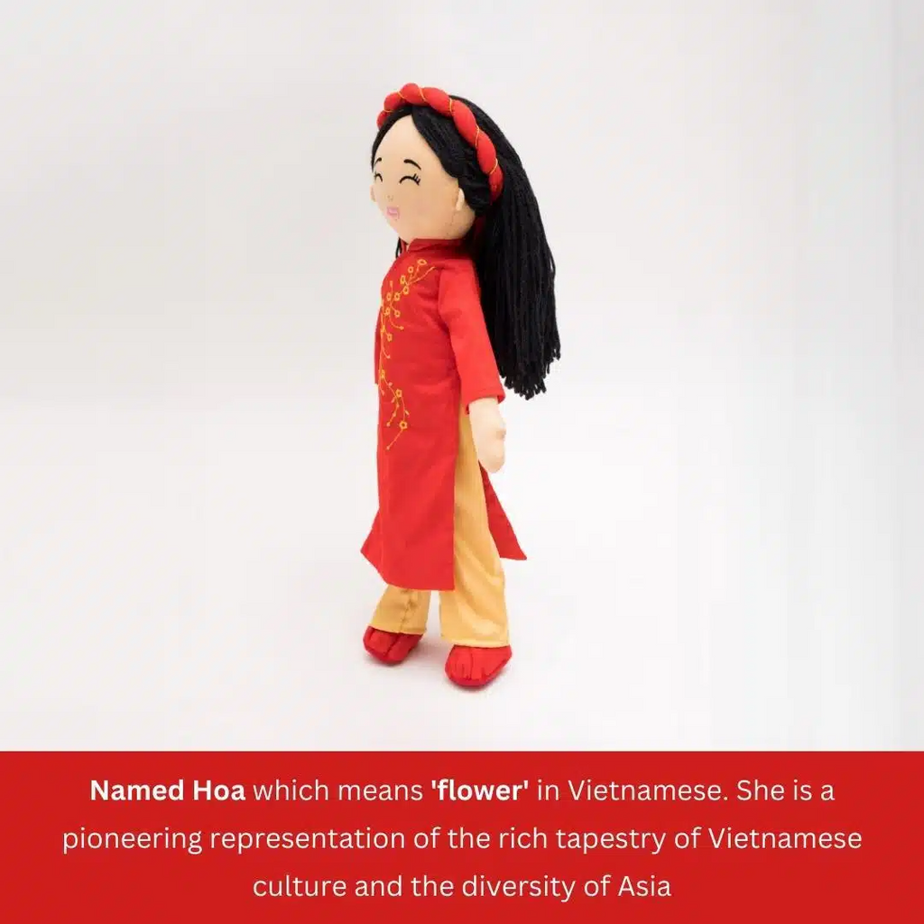 Joeydolls - Vietnamese 'Hoa' Cultural Doll