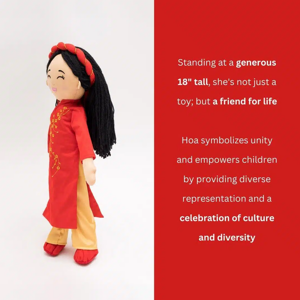 Joeydolls - Vietnamese 'Hoa' Cultural Doll