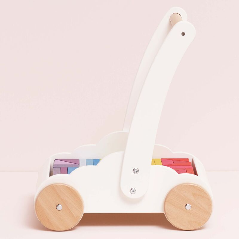 Le Toy Van - Rainbow Baby Walker & Puzzle - 45 Blocks