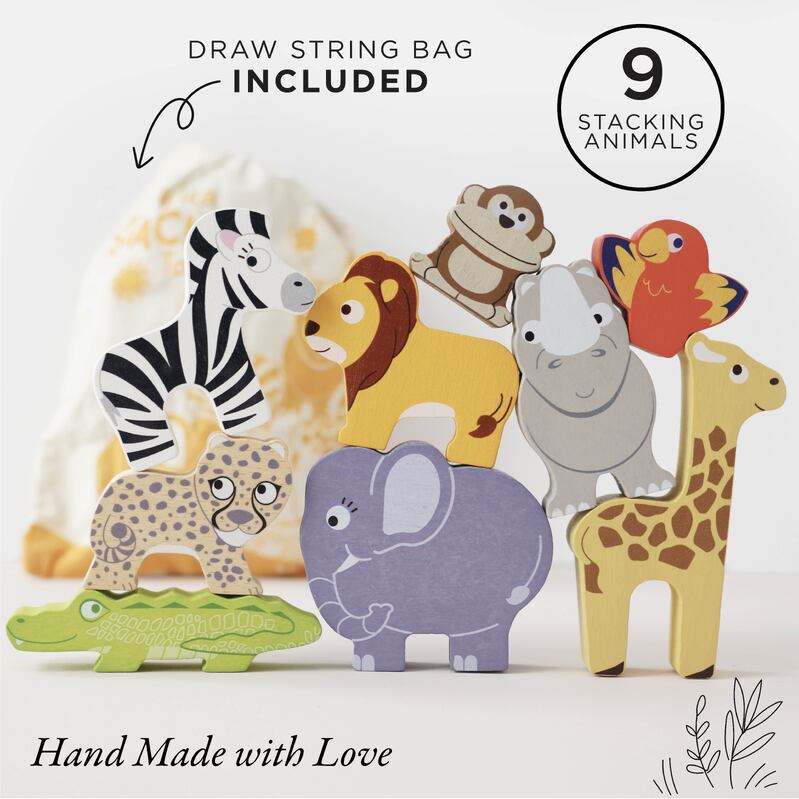 Petilou - Africa Stacking Animals
