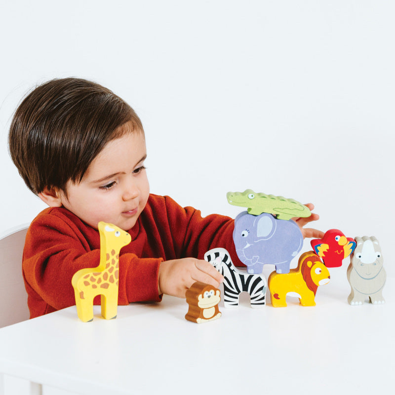 Petilou - Africa Stacking Animals