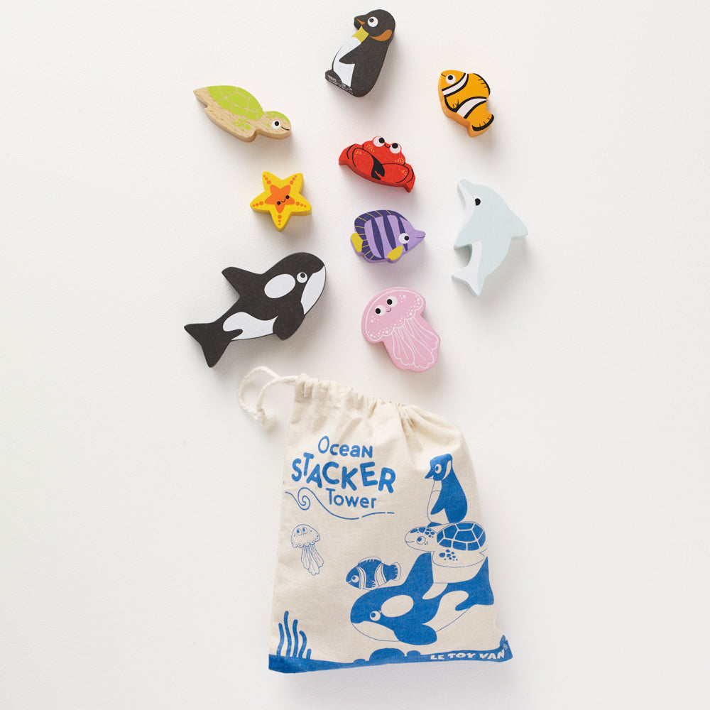 Petilou - Ocean Stacking Animals