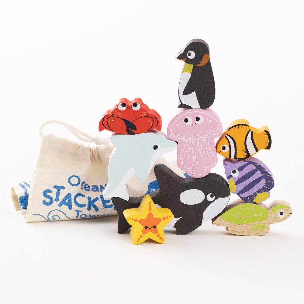 Petilou - Ocean Stacking Animals