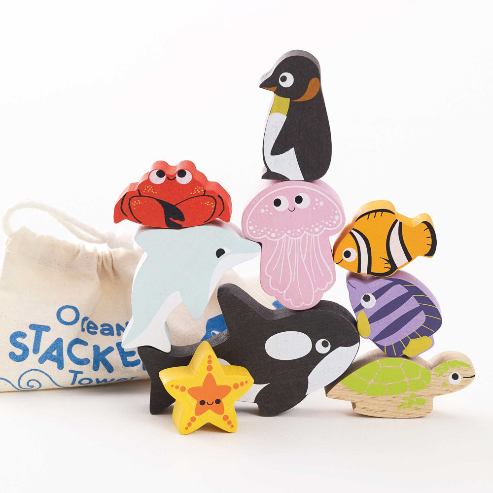 Petilou - Ocean Stacking Animals