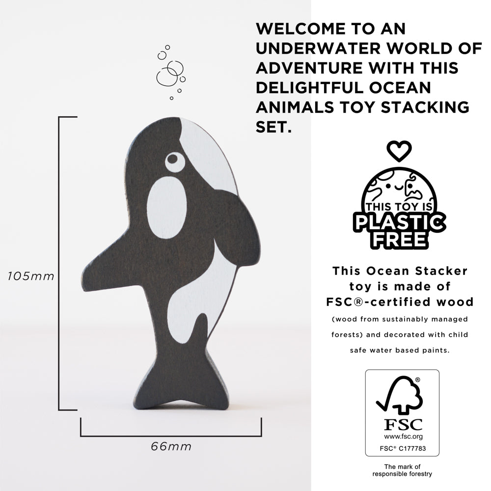 Petilou - Ocean Stacking Animals