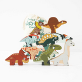 Le Toy Van - Jurassic Dinosaur Stacker & Bag