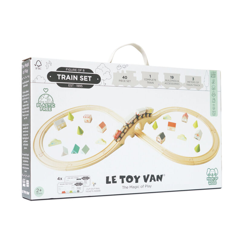 Le Toy Van - Figure 8 Train Set 40pc