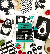 Lauren Sissons Studio - At The Farmers Market High Contrast Flashcards
