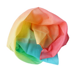 Laura's Play Cotton Pastel Rainbow 90 x 90cm