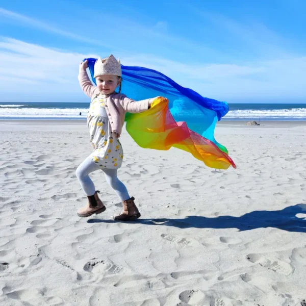 Laura's Play Cotton Rainbow 90 x 90cm