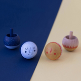 Londji - Spinning Top Wooden - Moon Magic