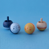 Londji - Spinning Top Wooden - Moon Magic
