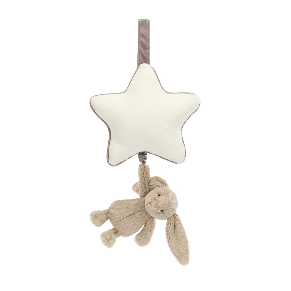 Jellycat - Bashful Beige Bunny Musical Pull