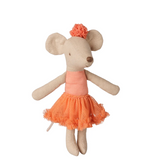 Maileg - Ballerina Mouse Big Sister Dusty Coral- PRE ORDER DUE LATE SEPTEMBER