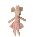 Maileg - Ballerina Mouse Big Sister Light Heather - PRE ORDER DUE LATE SEPTEMBER