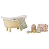 Maileg - Bathtub Set Mouse - Yellow - PRE ORDER DUE LATE SEPTEMBER