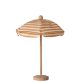 Maileg - Beach Umbrella Mouse Soft Coral PREORDER ONLY DUE APR