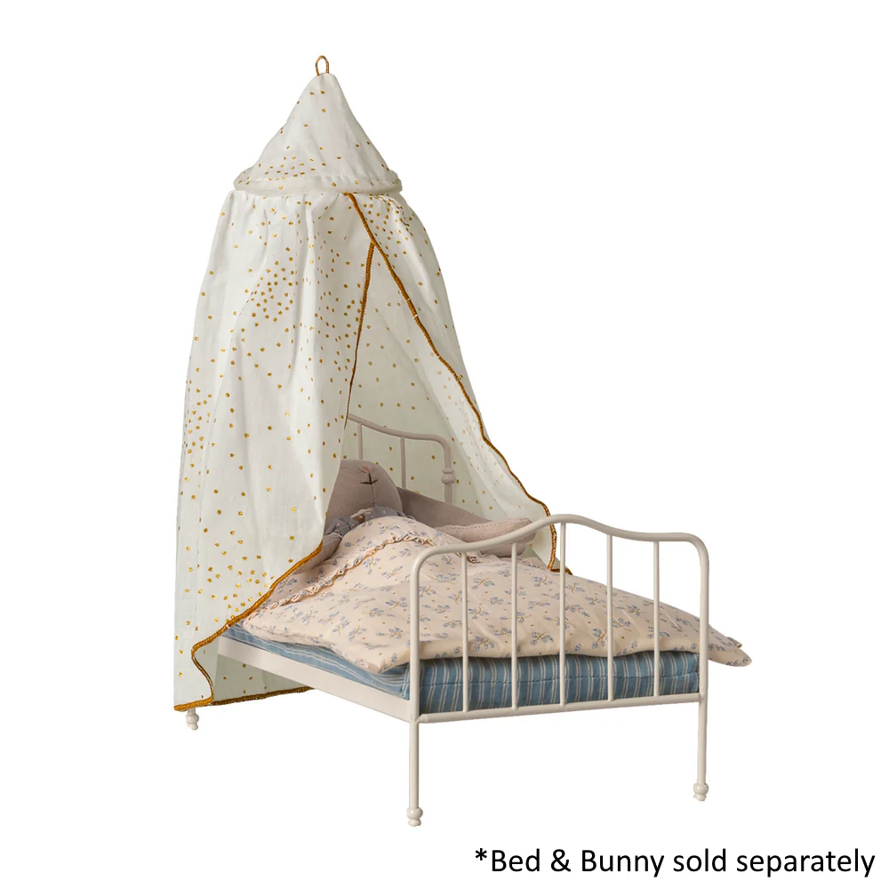Maileg- Bed Canopy Miniature Off White PREORDER ONLY DUE MAY