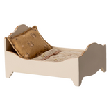 Maileg - Bed Mouse Wooden - Off-White
