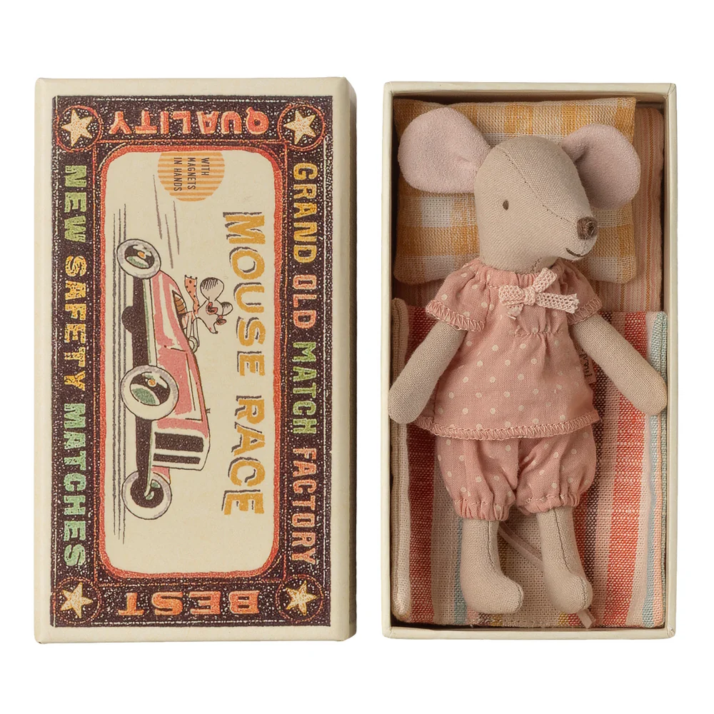 Maileg - Big Sister Mouse In Matchbox SS26
