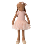 Maileg - Bunny Size 3 - Brown Ballet Suit & Skirt Rose