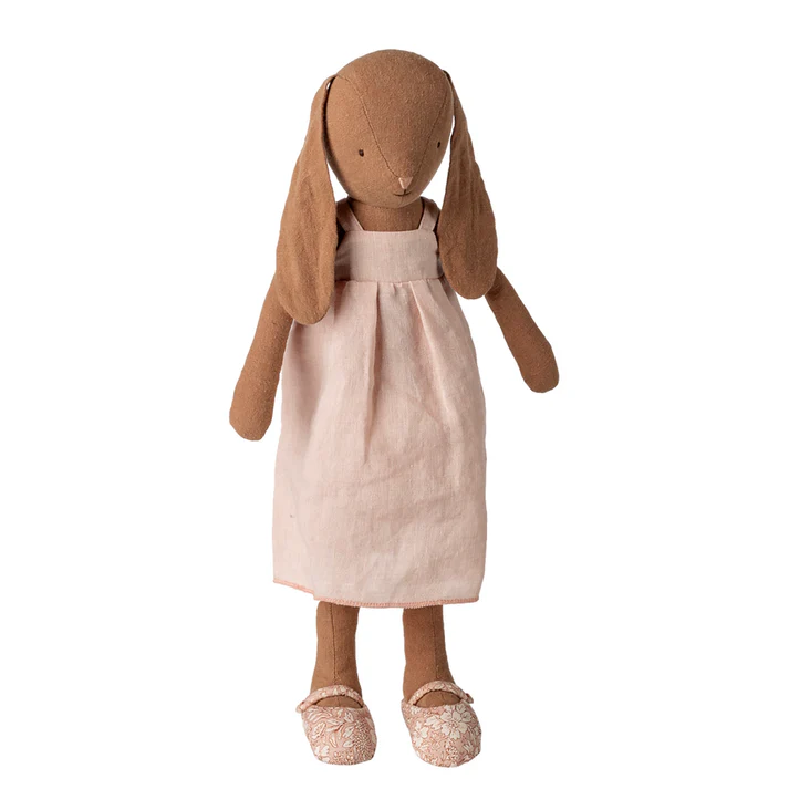 Maileg - Bunny Size 3 Chocolate Brown Dress & Shoes