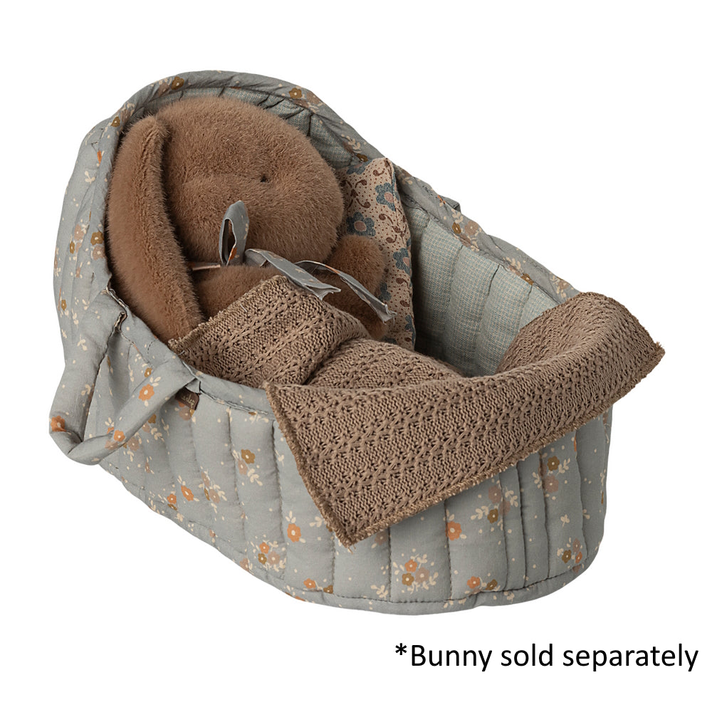 Maileg - Carry Cot Large Blue - DUE MID JUNE 2025
