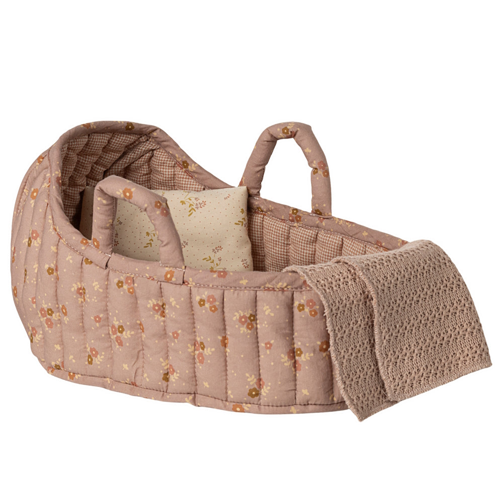 Maileg - Carry Cot Large Rose - DUE MID JUNE 2025