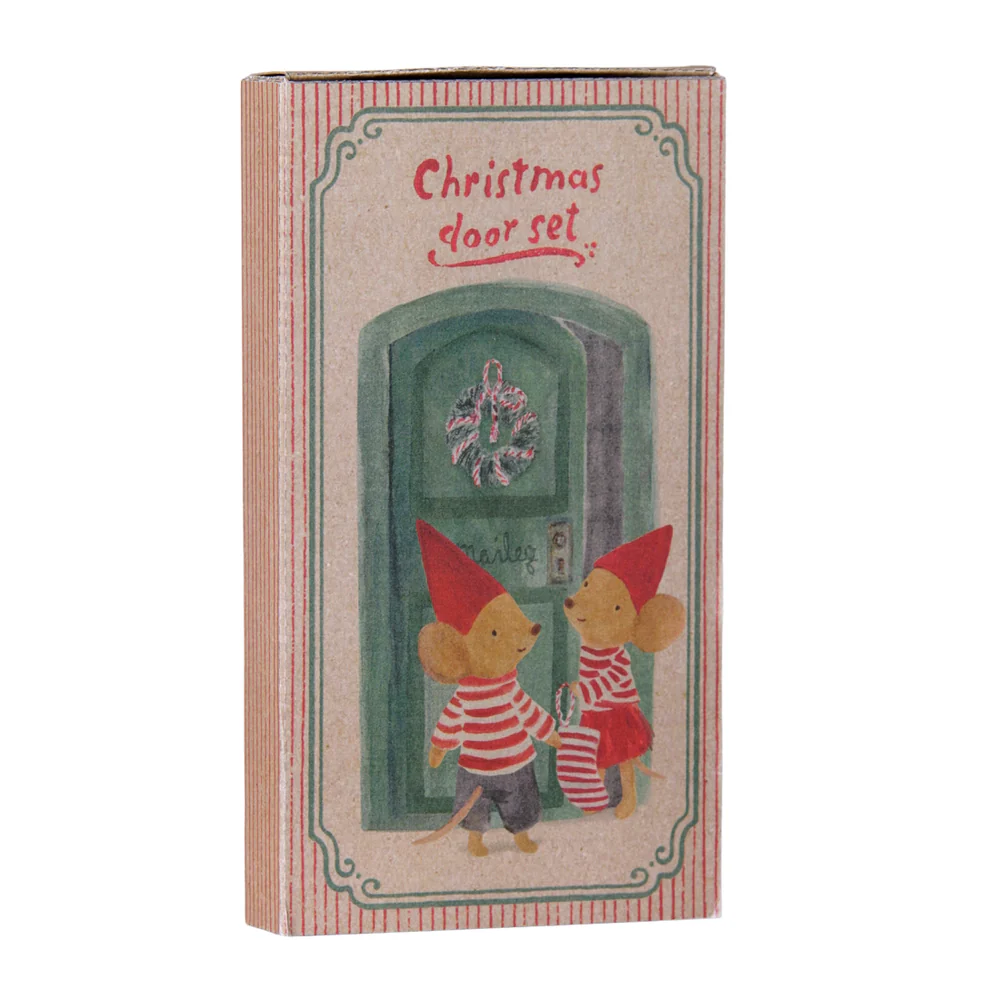 Maileg - Christmas Door Set - PRE ORDER DUE LATE OCTOBER