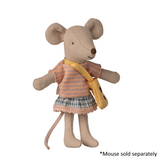 Maileg - Clothes and Bag Little Sister Mouse - PRE ORDER DUE JULY
