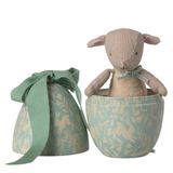 Maileg - Easter Egg Small with Micro Lamb Dusty Mint