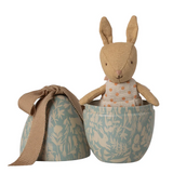 Maileg - Easter Egg Small with Micro Rabbit Dusty Blue