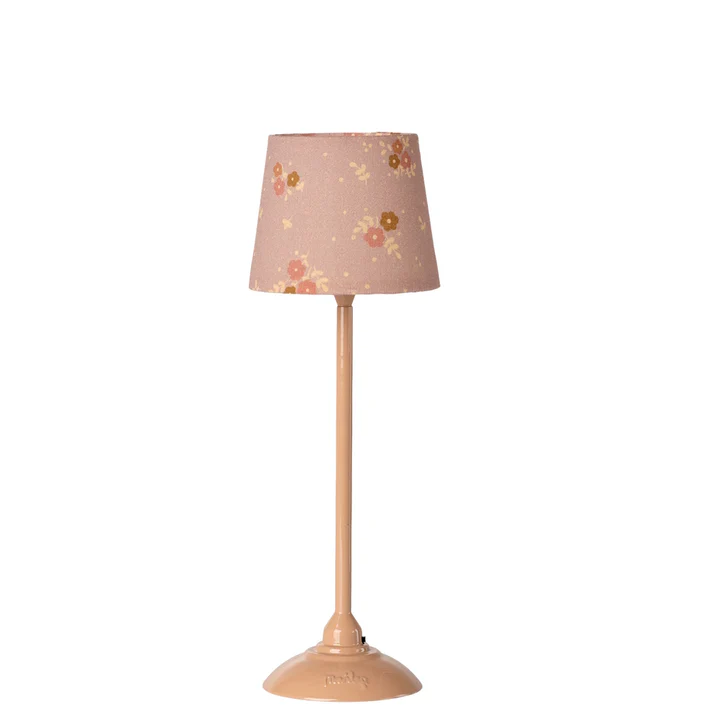 Maileg - Floor Lamp Miniature Dark Powder