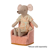 Maileg - Folding Chair Mouse - Rose