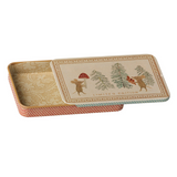 Maileg -  Maileg Metal Box Sliding Lid Christmas Mice