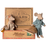 Maileg - Mum & Dad Mice In Cigar Box