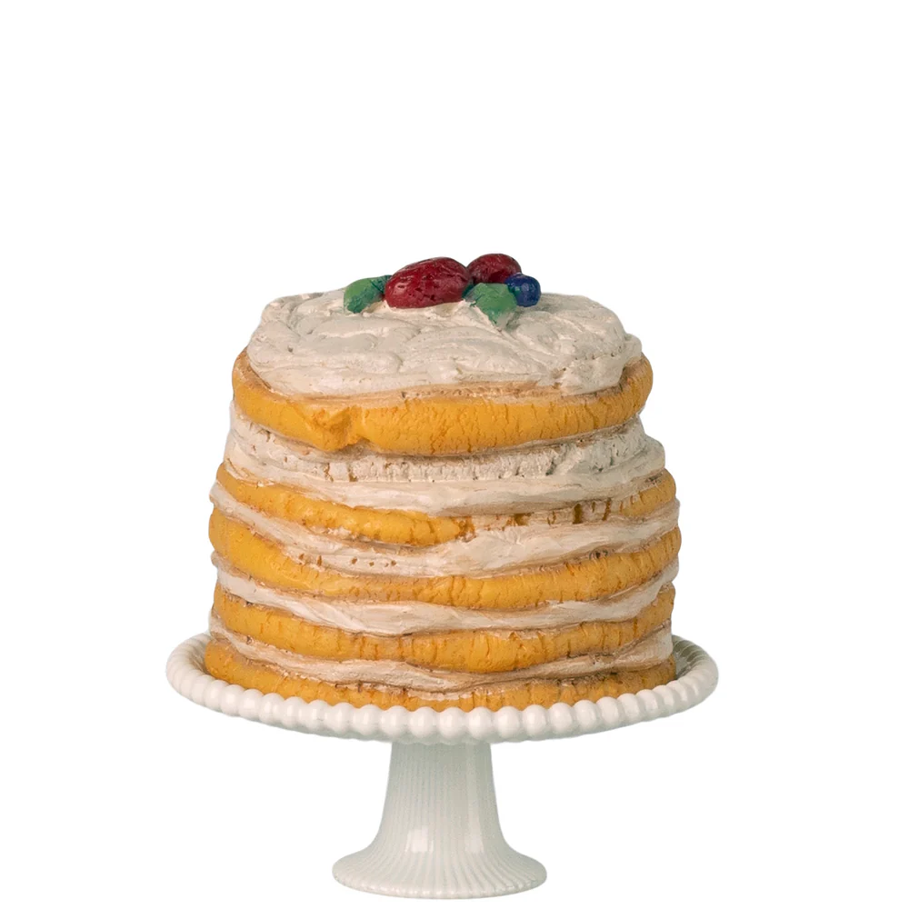 Maileg - Party Cake and Cake Stand Mouse PREORDER ONLY DUE APR