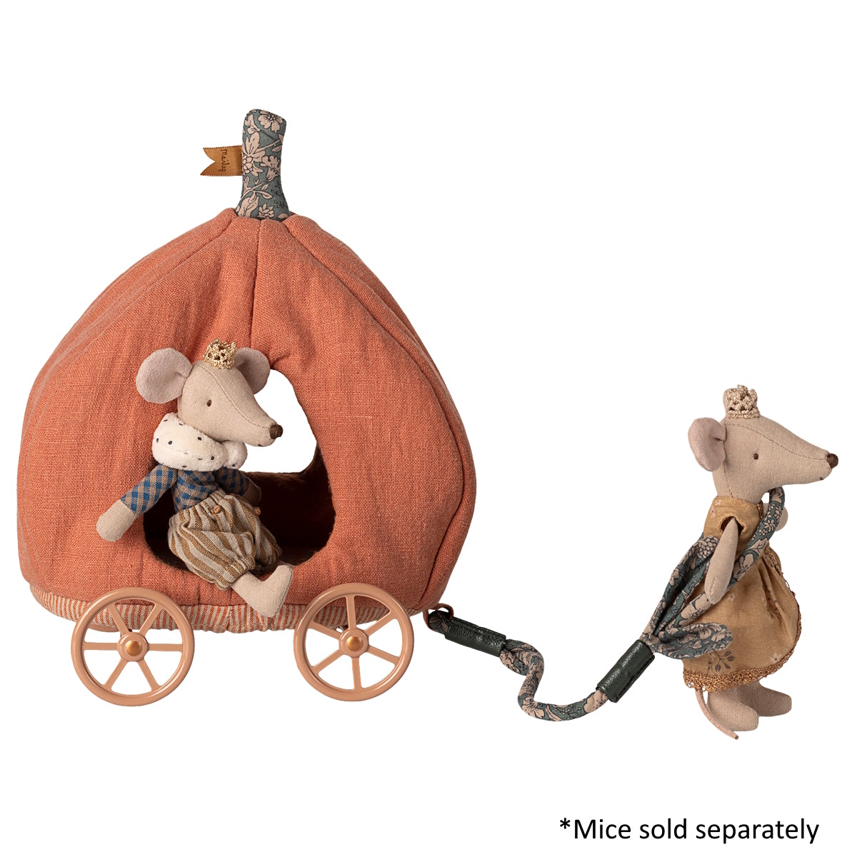 Maileg - Pumpkin Carriage Mouse 2025