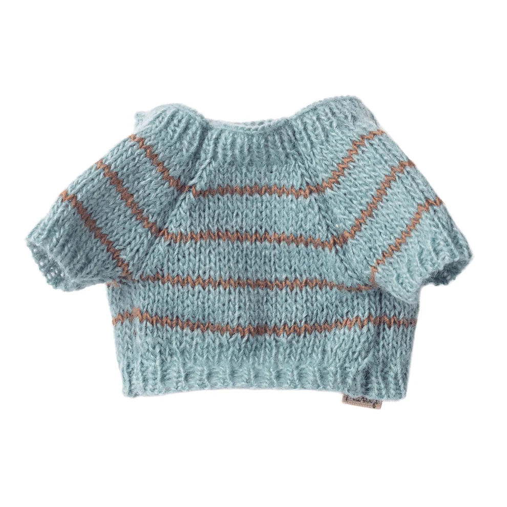 Maileg - Pet Supply Small Sweater Dusty Blue