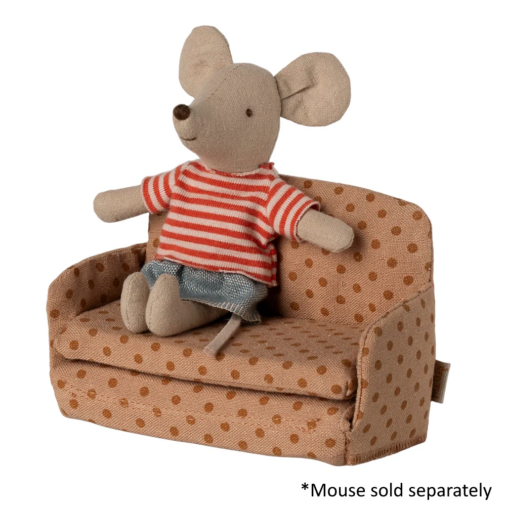 Maileg - Sofa Bed Mouse - Dots