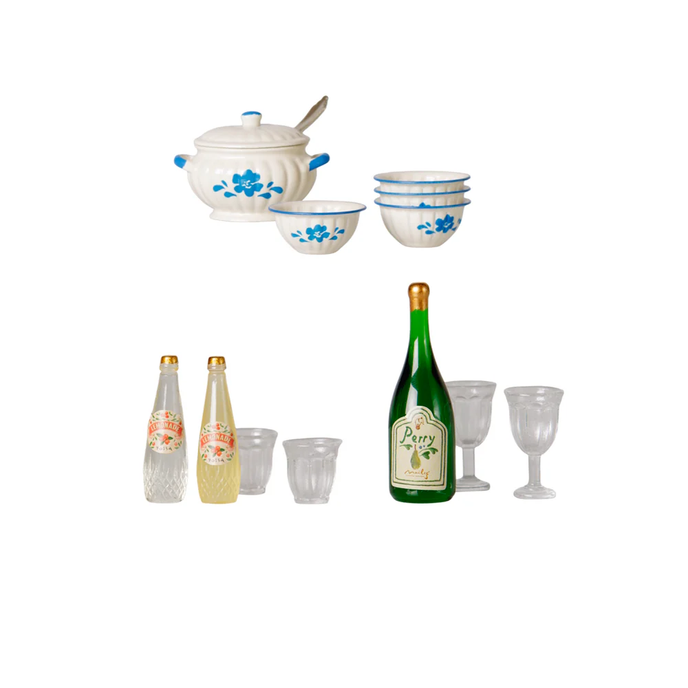 Maileg - Soup Set Mouse - PRE ORDER DUE LATE OCTOBER
