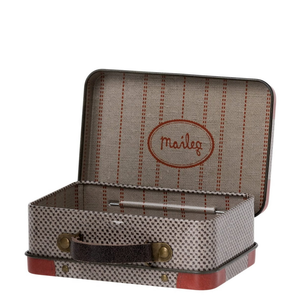 Maileg - Metal Suitcase Grey Travel