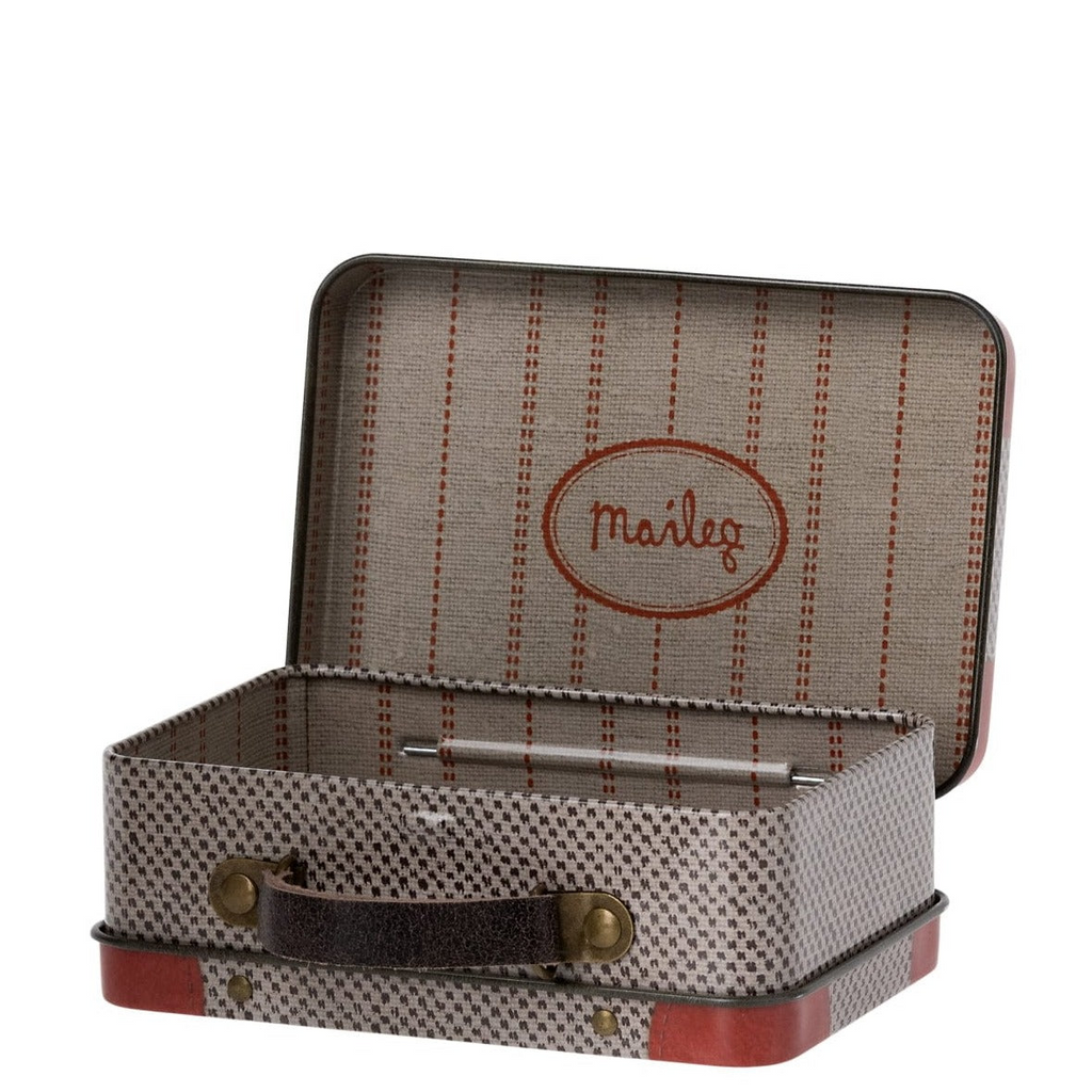 MAILEG - METAL SUITCASE Grey Travel