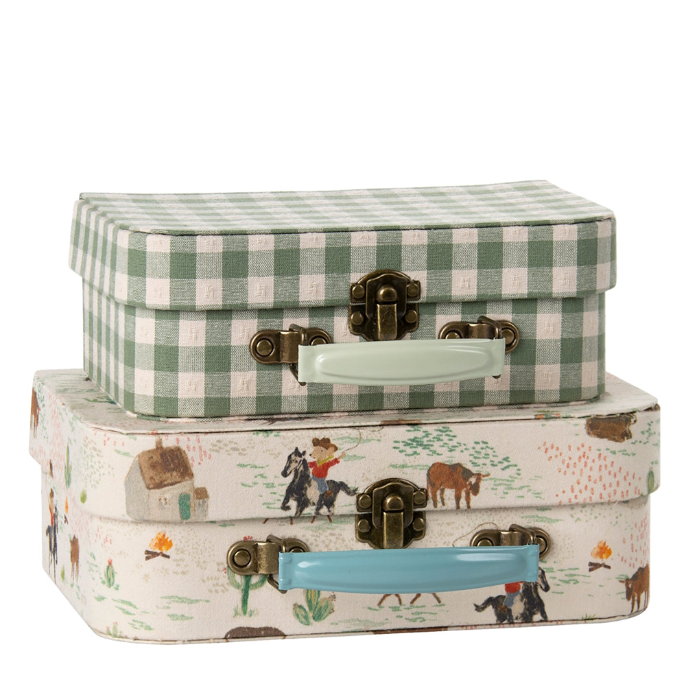 Maileg - Suitcase Set 2pc Pony - DUE MID JUNE 2025