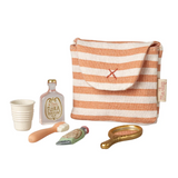 Maileg - Toothbrush Set Mouse Coral  PREORDER ONLY DUE APR