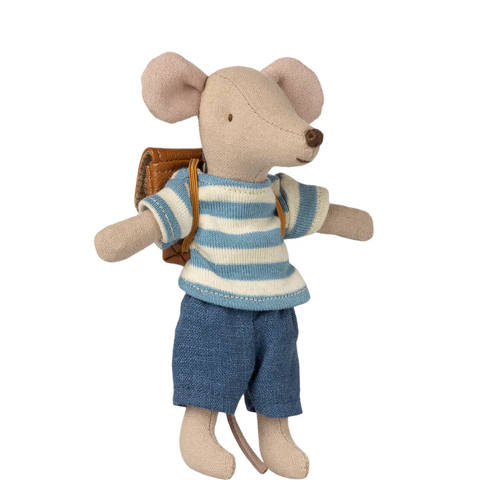 Maileg - Tricycle Mouse Big Brother Brown PREORDER ONLY DUE MAY