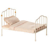 Maileg - Vintage Double Bed Mouse - Off White