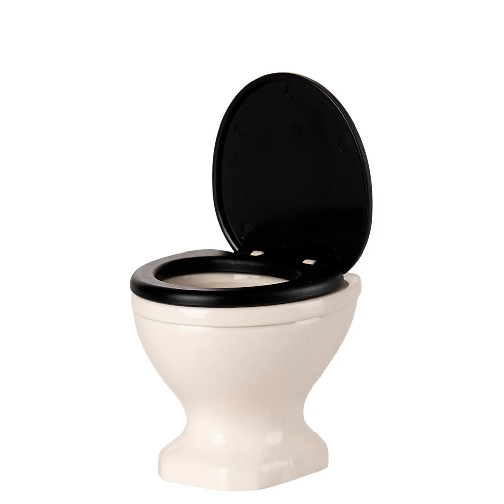 Maileg - WC Toilet Little Mouse - Off White