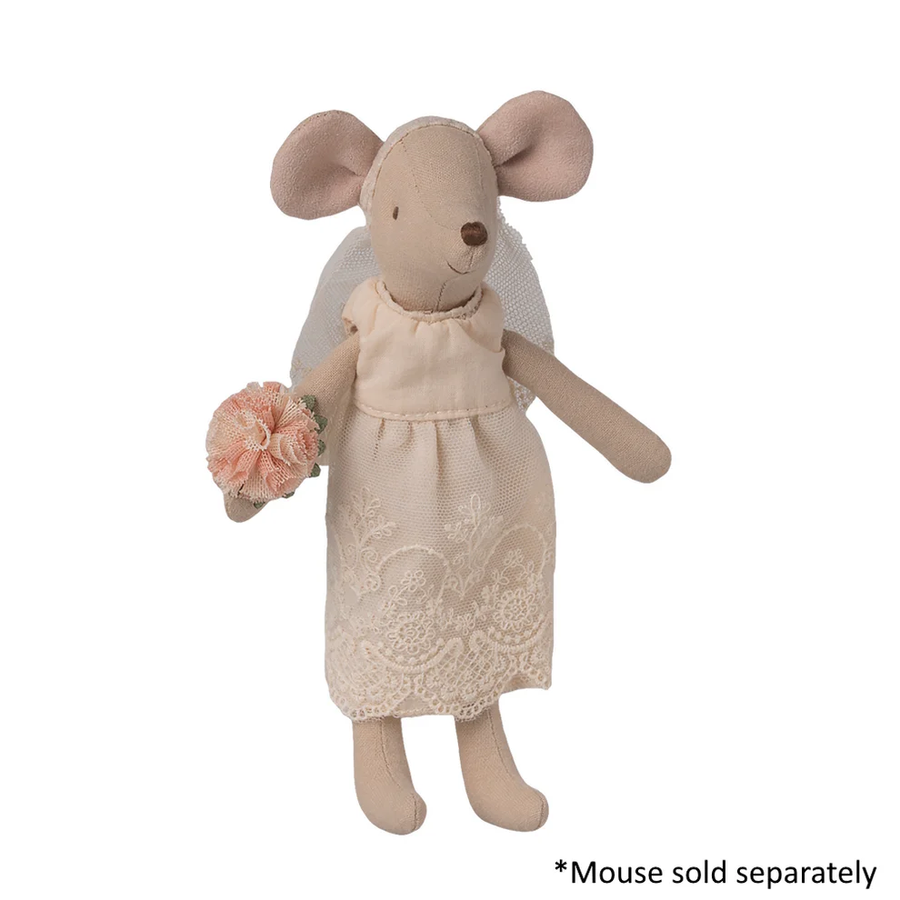 Maileg - Wedding Dress Mum Mouse - PRE ORDER DUE MAY